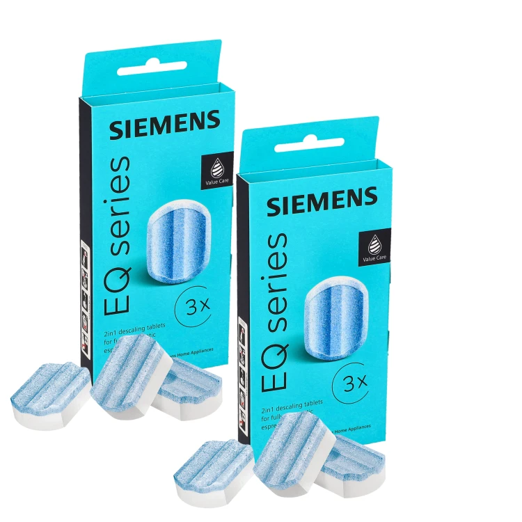 Tabletki odkamieniające Bosch Siemens 2W1 TZ80002N - 2 x 3 szt