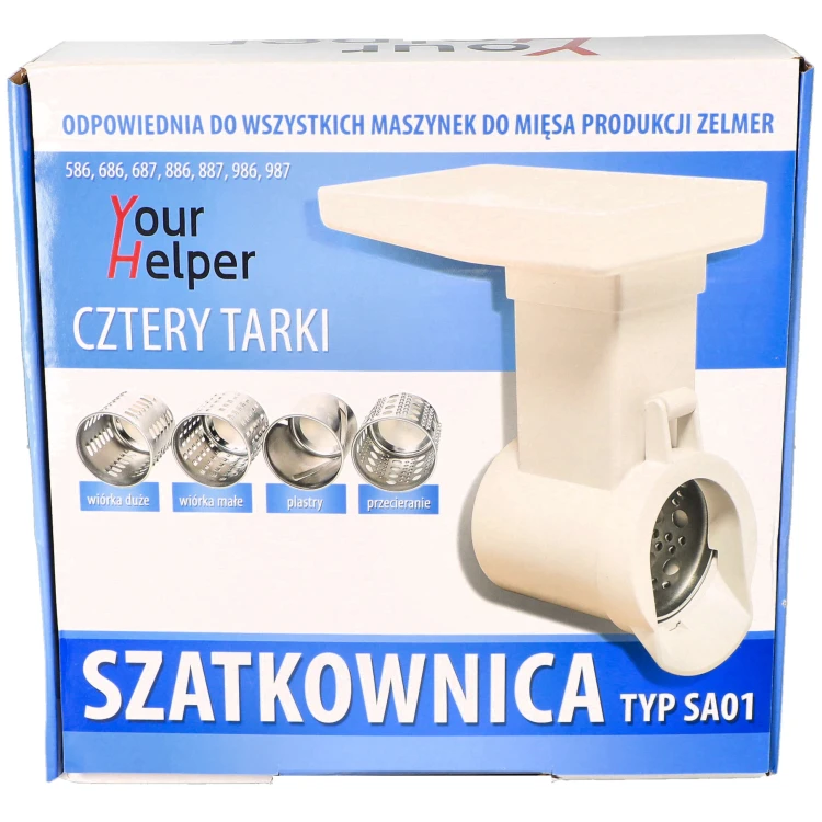 Szatkownica przystawka do maszynki Zelmer do warzyw - pudełko przód