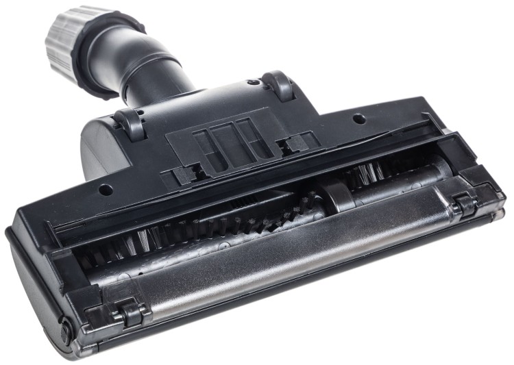 Turboszczotka ssawka uniwersalna z wizjerem do odkurzacza widok z dołu