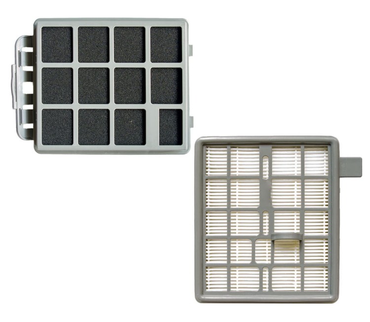 Zestaw filtrów hepa wylotowy i piankowy wylotowy do odkurzacza Zelmer Ceres