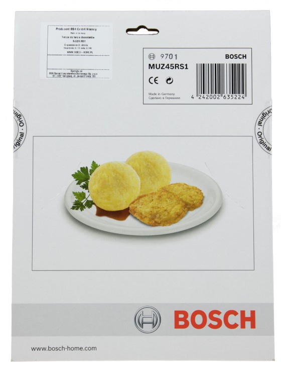 Tarcza do ziemniaków Bosch MUZ45RS1 MUM 4 MUM 5 MCM5 MCM 5 MCM 6