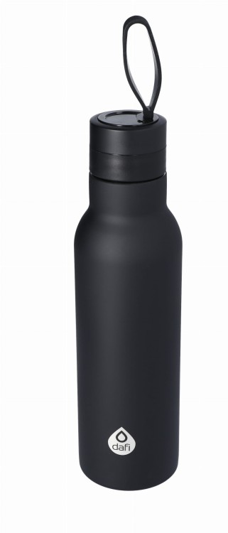 Butelka termiczna Dafi czarna 490 ml