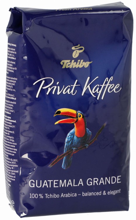 Kawa Tchibo Guatemala Latin grande przód opakowania