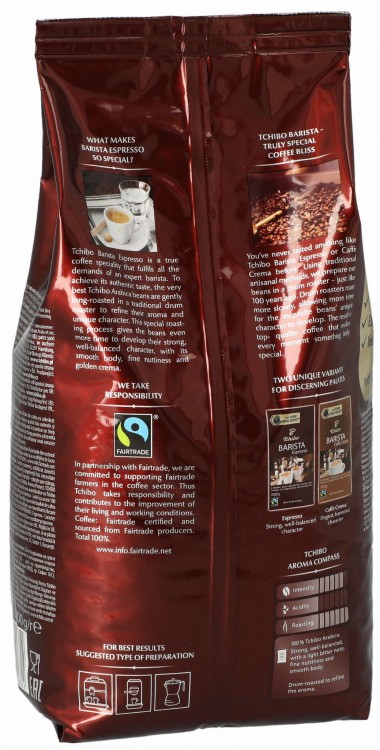 Tchibo Barista Espresso 1kg tył