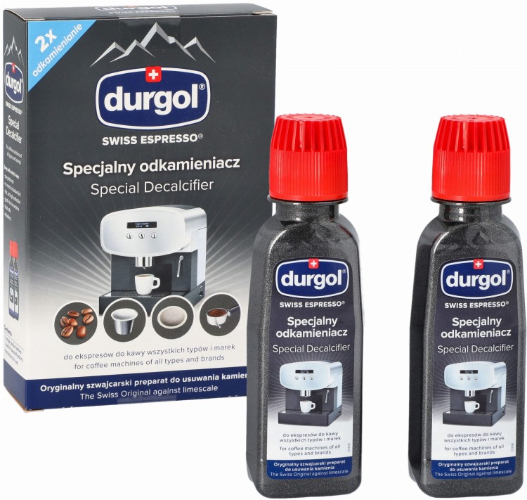Odkamieniacz Durgol do ekspresów 2 x 125ml