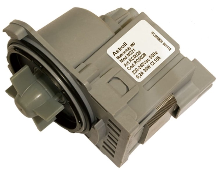 Pompa odpływowa Askoll do pralki Electrolux Aeg 30W M221 RC0028