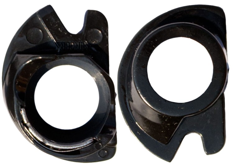 Bębenek do maszyny do szycia Singer Łucznik widok z dwóch stron