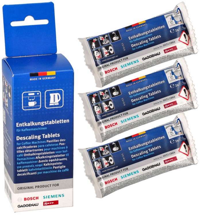 Tabletki odkamieniające Bosch 6 szt
