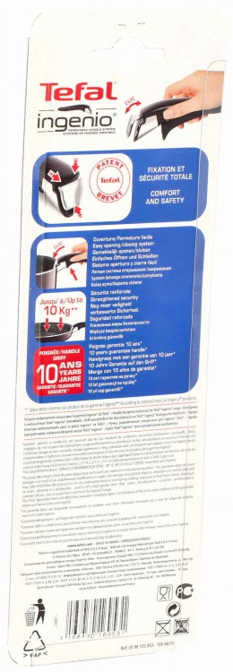 Uchwyt rączka Tefal Ingenio Inox L9938015 tył opakowania