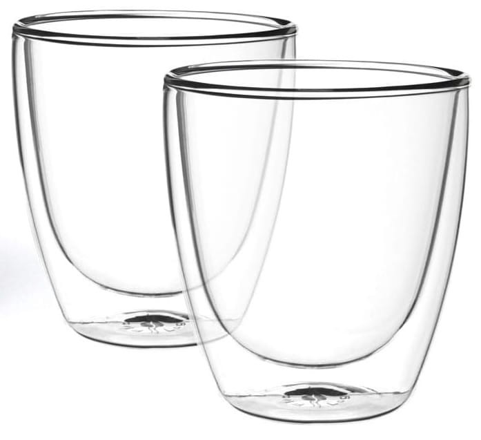 Szklanki termiczne do kawy Cappuccino 2 szt 300ml CFL-660 bez opakowania