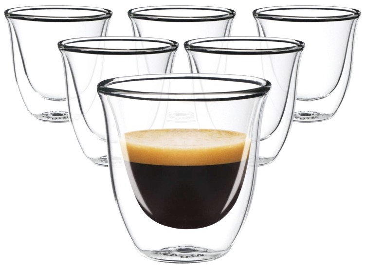 Szklanki termiczne do kawy Espresso 6 sztuk 70ml CFL-655 FilterLogic