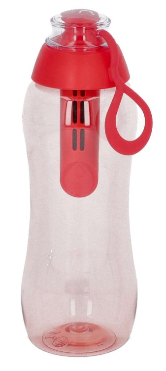 Butelka filtrująca do wody Dafi 0,3l czerwona + 1 filtr bez opakowania