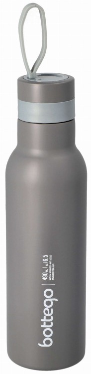 Butelka termiczna Dafi termos kubek 490 ml szara widok 2