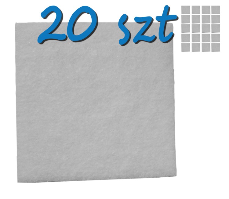 Filtr do odkurzacza Zelmer Orion 1500 Meteor 2 400 Elf 2 Syrius 1600 Cobra II wlotowy 20x