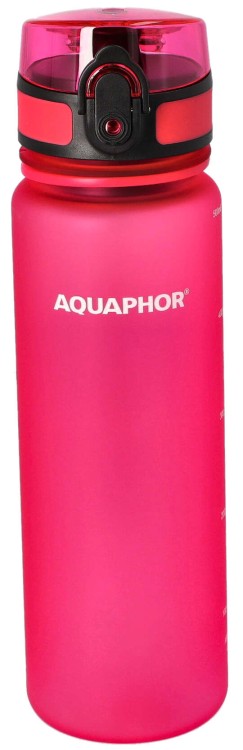 Butelka filtrująca do wody Aquaphor City różowa 500ml widok2