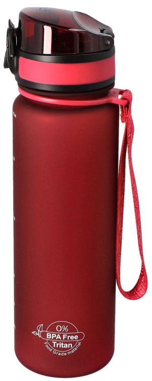 Butelka filtrująca Aquaphor City bordowa 500ml widok1