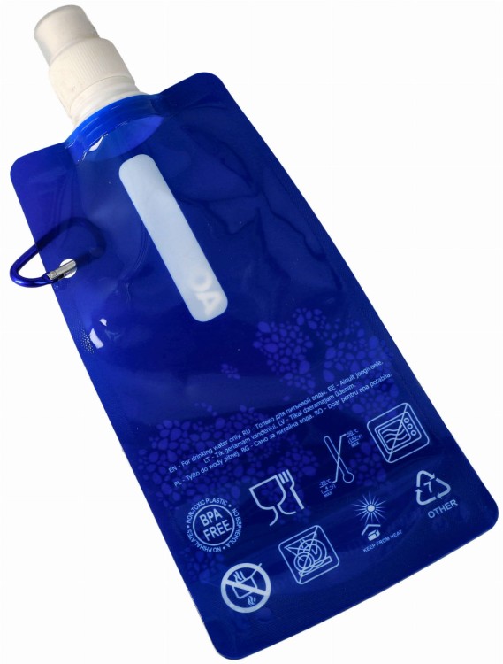 Butelka Aquaphor worek etui bukłak saszetka na wodę 400 ml widok tył