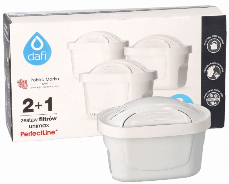 Filtr wody do dzbanka Dafi Unimax Perfectline Brita +