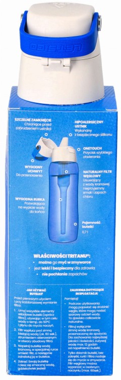 Butelka filtrująca Dafi Solid 0,7 Niebieska widok 3