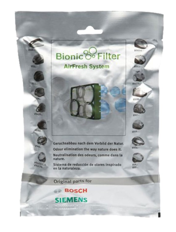 FILTR ODKURZACZY BOSCH SIEMENS 468637 BBZ11BF opakowanie