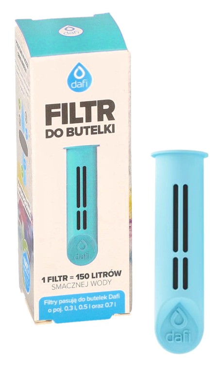 Filtr wody do butelki Dafi Soft Solid miętowy 1szt