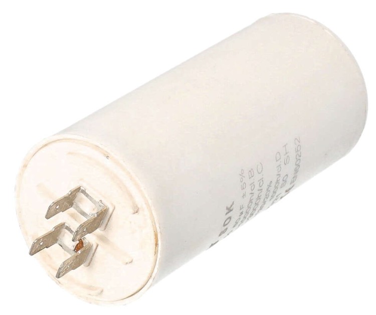 Kondensator rozruchowy do silnika 60uF 450V CBB60 widok2
