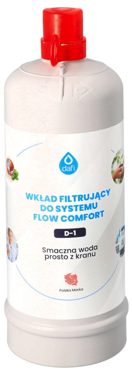 System filtrujący do wody Dafi Flow Comfort D-1 filtr widok1