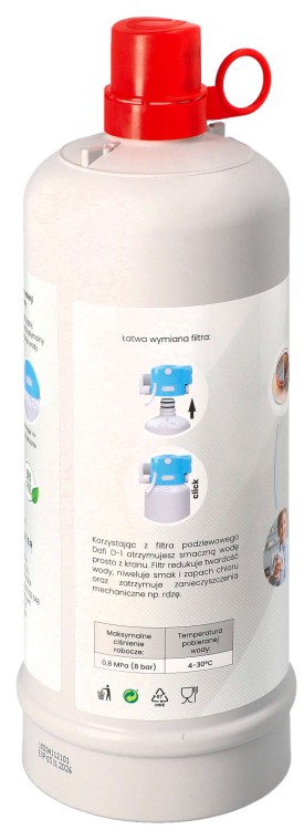 System filtrujący do wody Dafi Flow Comfort D-1 filtr widok3