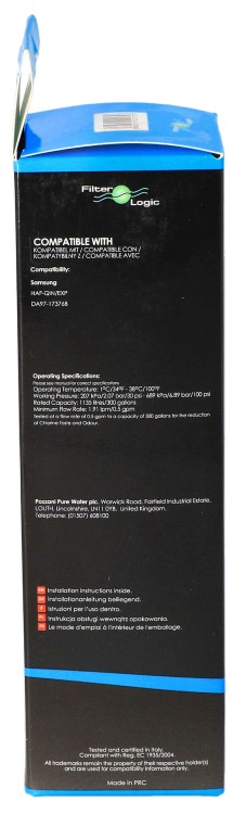 Filtr wody do lodówki Samsung DA97-17376B FilterLogic FFL-182S opakowanie widok3