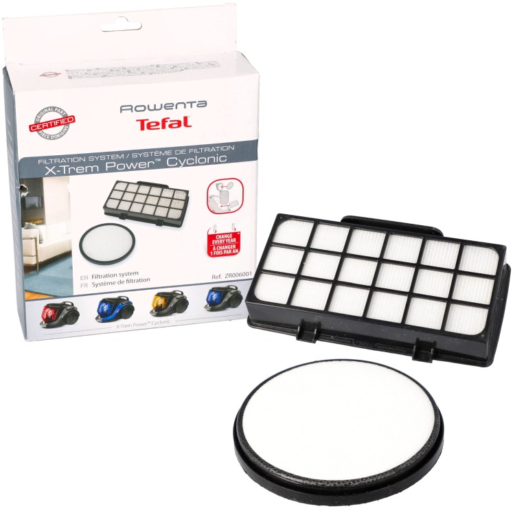 Filtr hepa do odkurzacza Tefal Rowenta ZR006001 + wlotowy