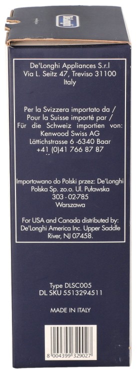 Pojemnik do ekspresu DeLonghi ECAM 26.455 DLSC005 na mleko opakowanie widok3