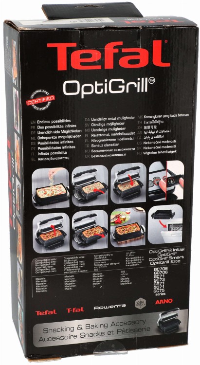 Płyta do grilla TEFAL OptiGrill XA725870 opakowanie widok3