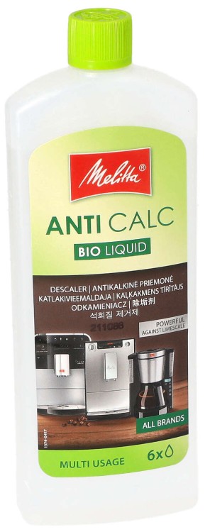 Odkamieniacz do ekspresu Melitta Anti Calc 250 ml widok przód