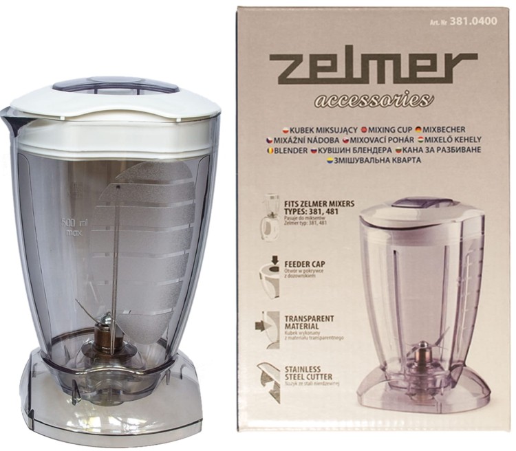 Kubek miksujący do robota Zelmer 381 481 381.0400 oryginał