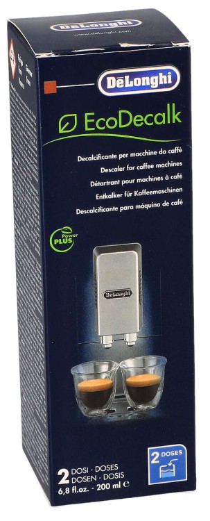 Odkamieniacz do ekspresów DeLonghi EcoDecalk Mini 200ml opakowanie widok1