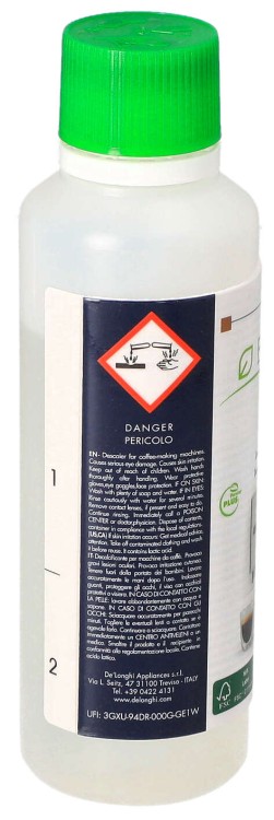 Odkamieniacz do ekspresów DeLonghi EcoDecalk Mini 200ml opakowanie widok2