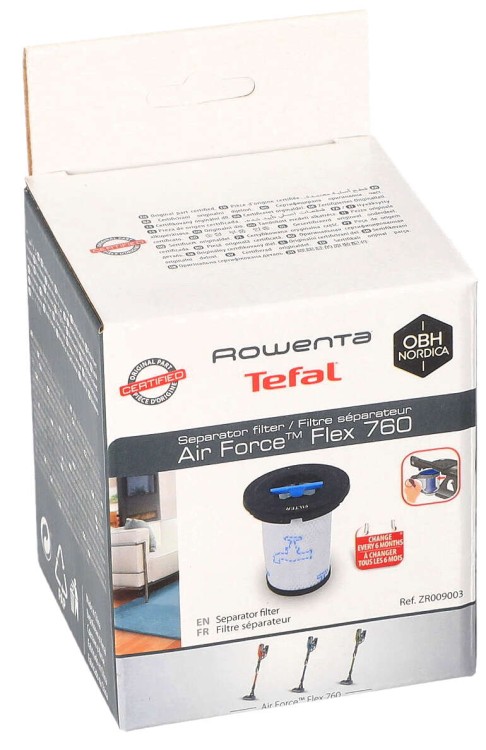 Filtr do odkurzacza Tefal Rowenta ZR009003 Air Force Flex widok1