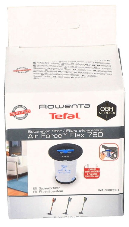 Filtr do odkurzacza Tefal Rowenta ZR009003 Air Force Flex widok2