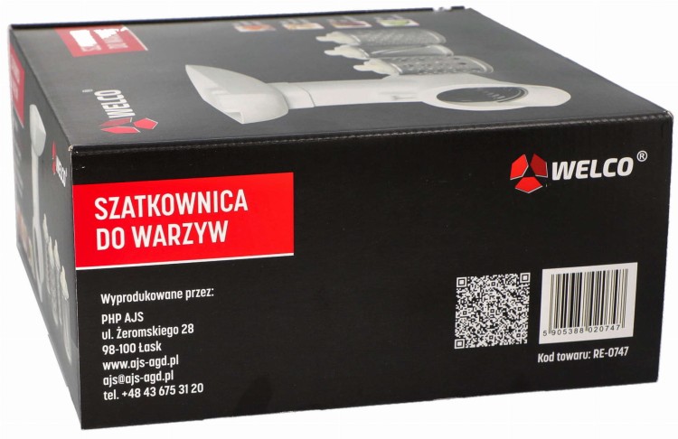 Szatkownica do warzyw do maszynki Zelmer RE-0747 opakowanie widok4