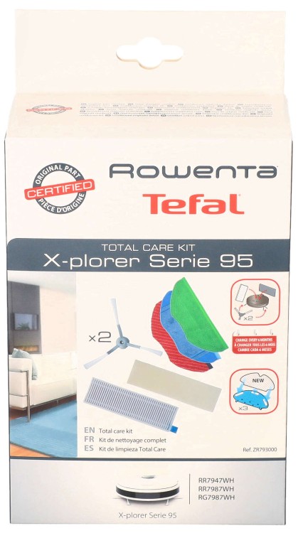 Zestaw akcesorii do odkurzacza Tefal Rowenta X-plorer serie 95 opakowanie widok2