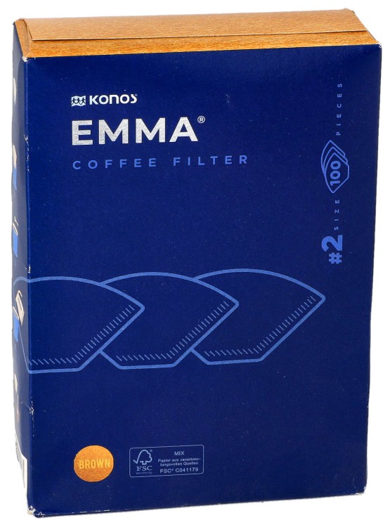 Filtr do ekspresu przelewowego do kawy nr 2 100 szt