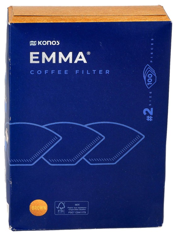 Filtr do ekspresu przelewowego do kawy nr 2 100 szt widok2