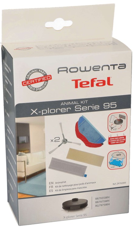 Zestaw do odkurzacza Tefal Rowenta X-plorer 95 ZR792000 5szt opakowanie