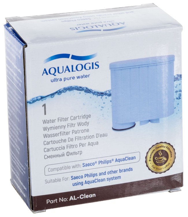 Filtr wody do ekspresu Aquaclen AL-CLEAN Aqualogis zamiennik opakowanie widok 1