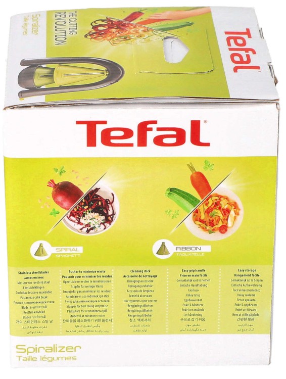 Obieraczka spiralna do warzyw Tefal K2298014 ORG duża opakowanie widok 3