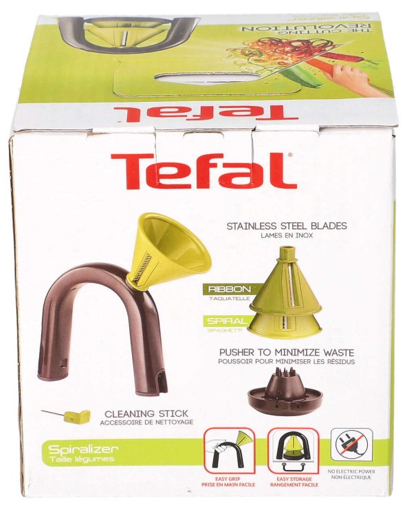 Obieraczka spiralna do warzyw Tefal K2298014 ORG duża opakowanie widok 4