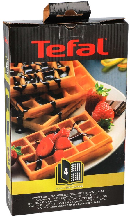 Płyty Tefal do gofrów Snack Collection XA800412 opakowanie widok 1