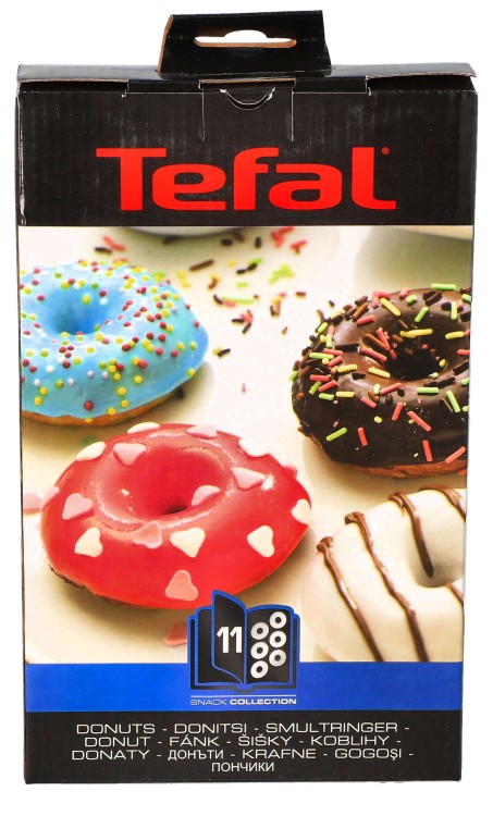 Płyty Tefal do pączków donuts Snack Collection XA801112 opakowanie widok 2