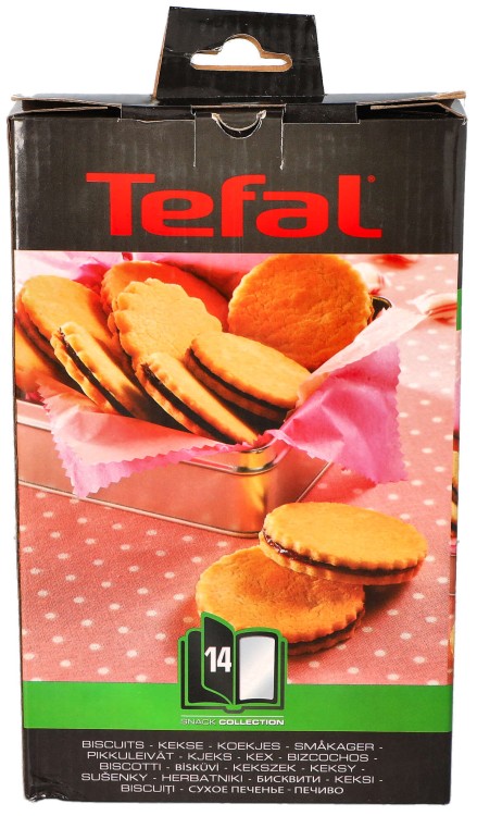 Płyty Tefal do ciastek i herbatników Snack Collection XA801412 opakowanie widok 1
