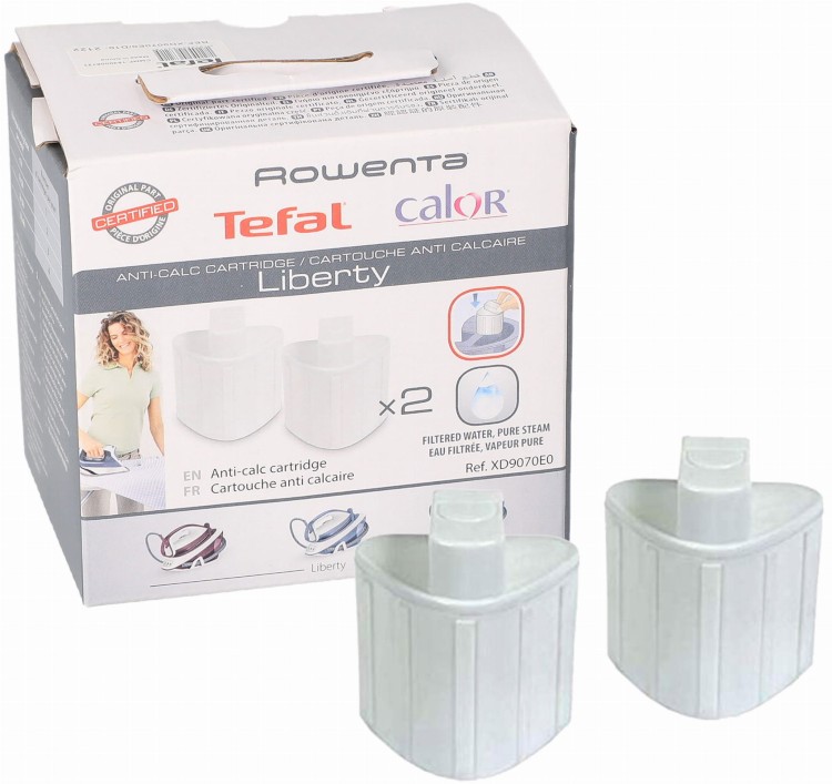 Wkład odkamieniający do żelazka Tefal Calor XD9070E0 2 szt